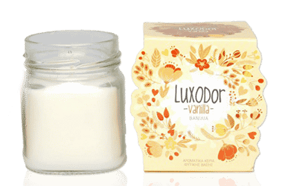 Οικολογικά κεριά FLORAL - Luxodor