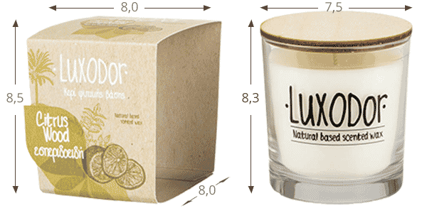 Eco candles AMBIENT - Luxodor