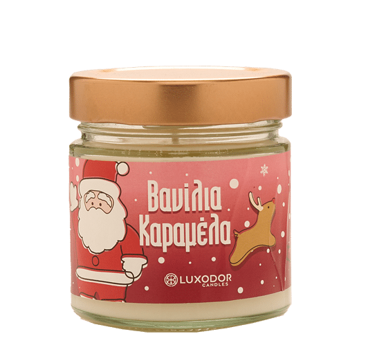 βανίλια - καραμέλα αρωματικό κερί