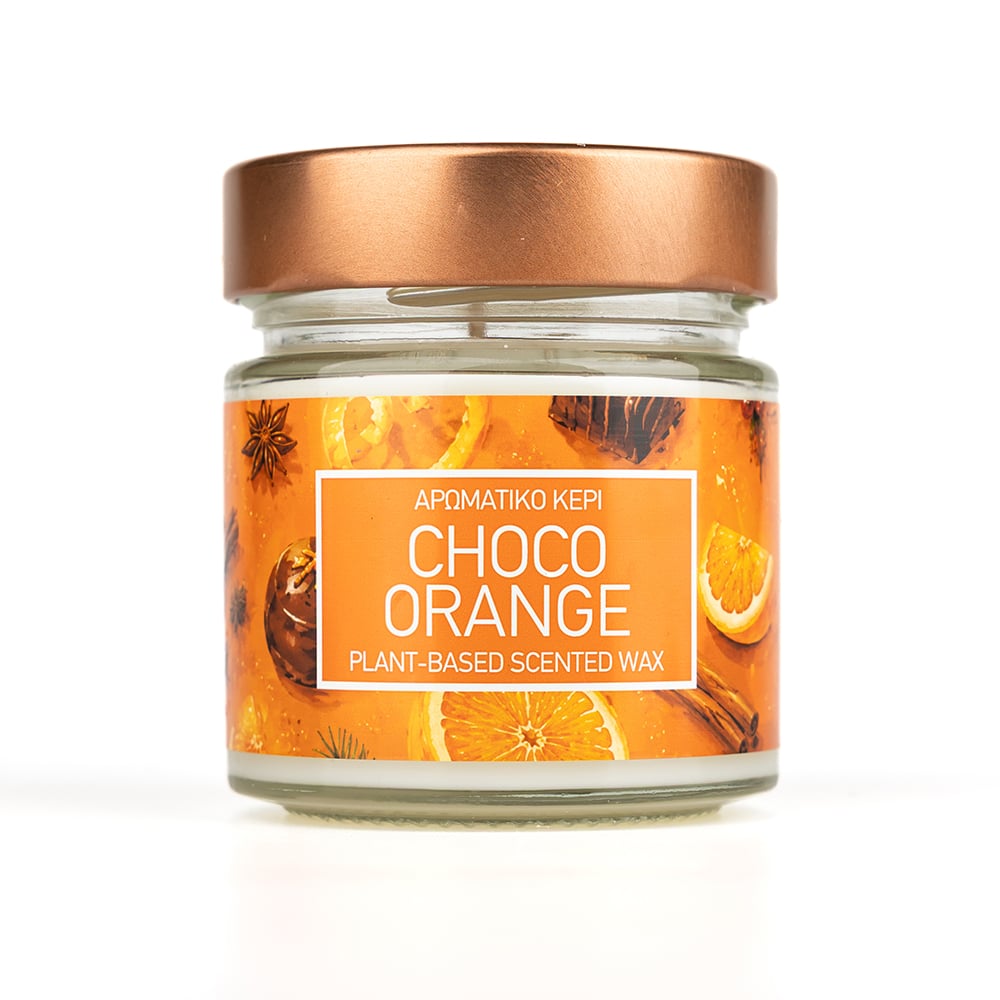 christmas cheesecake αρωματικό κερί aroma of greece - choco orange